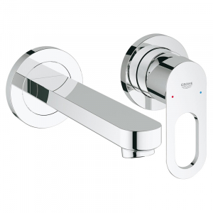 

Смеситель для раковины настенный BauLoop хром Grohe (20289000/651571)