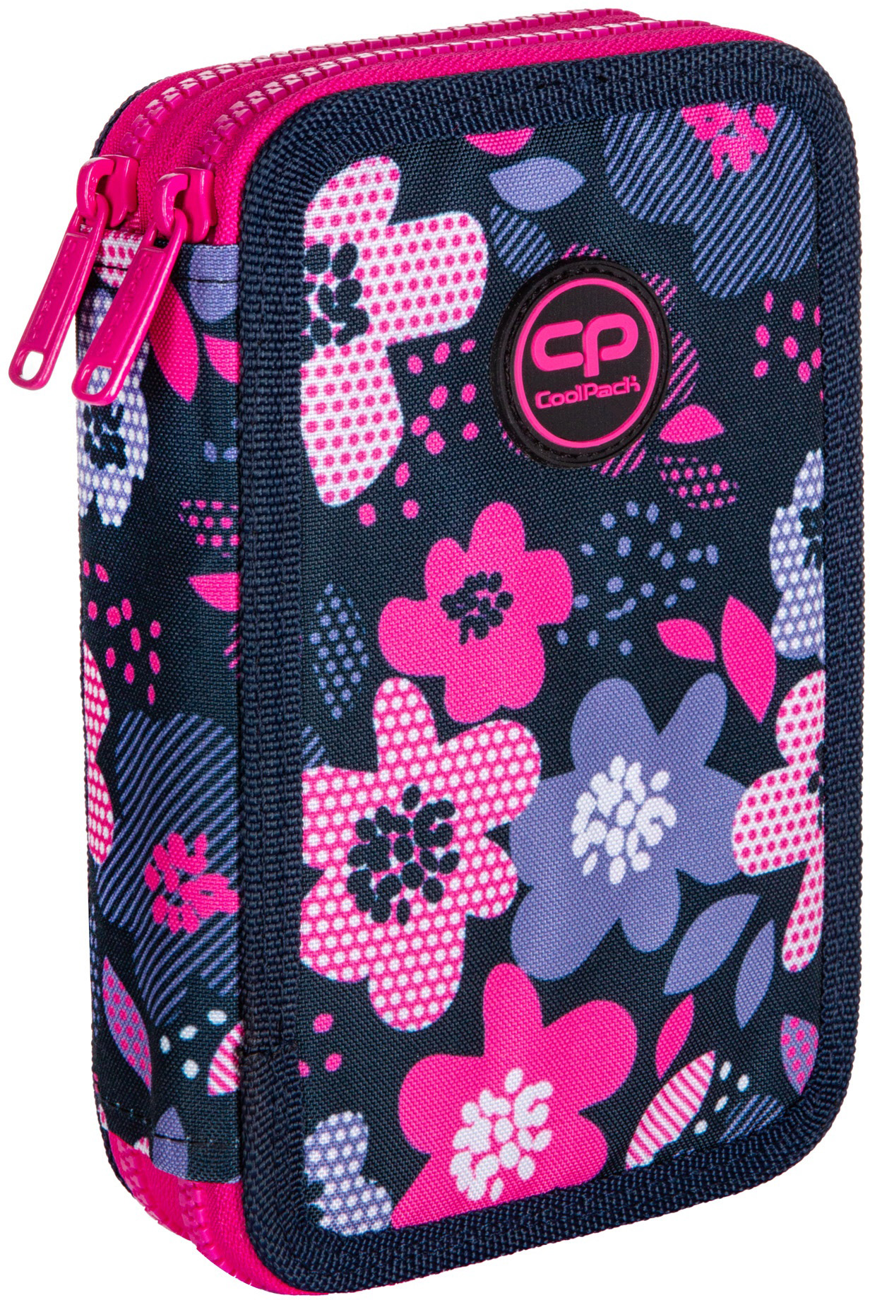 

Пенал CoolPack Jumper 2 Bloom на 2 змейки з наполнением (D066320)