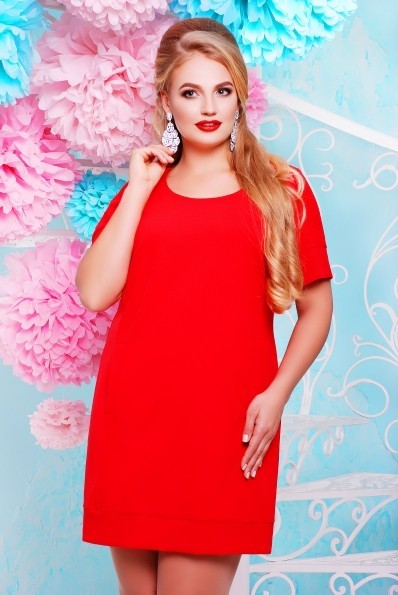 

Женское платье батал LineDa, Аманда коралловый  60, Женское платье батал LineDa, Аманда коралловый 6XL 60