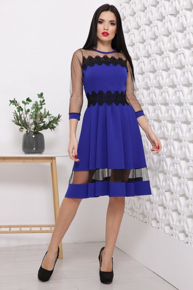 

Женское платье LineDa, Рио электрик  (50, Женское платье LineDa, Рио электрик XL (50)
