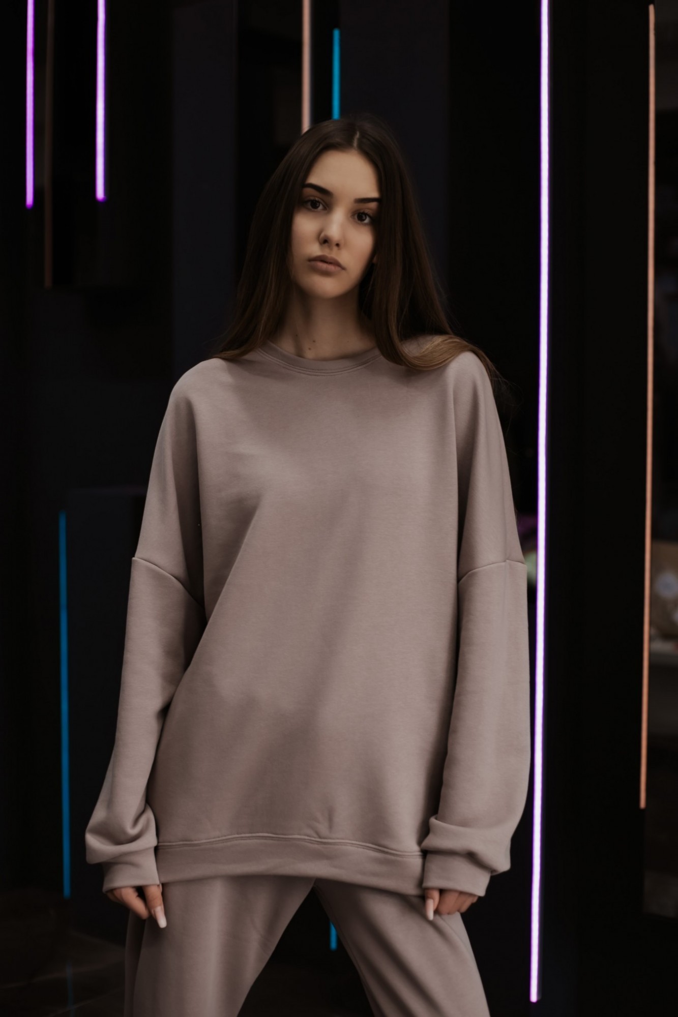

Женский свитшот Intruder, Powder какао  S, Женский свитшот Intruder, Powder какао One Size S-M