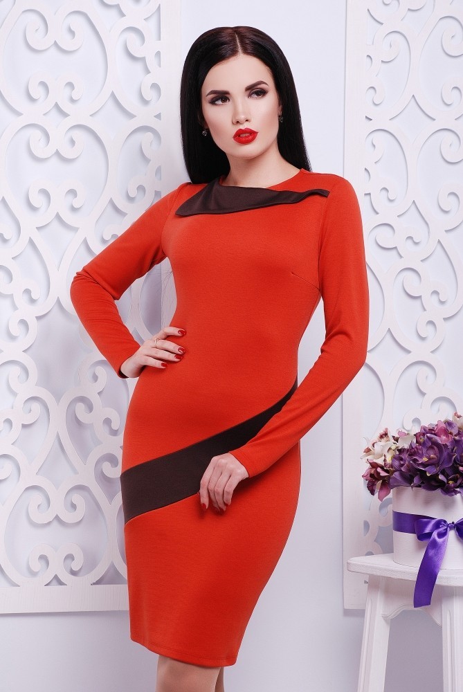 

Женское платье LineDa, Альбина теракотовый  (46, Женское платье LineDa, Альбина теракотовый M (46)
