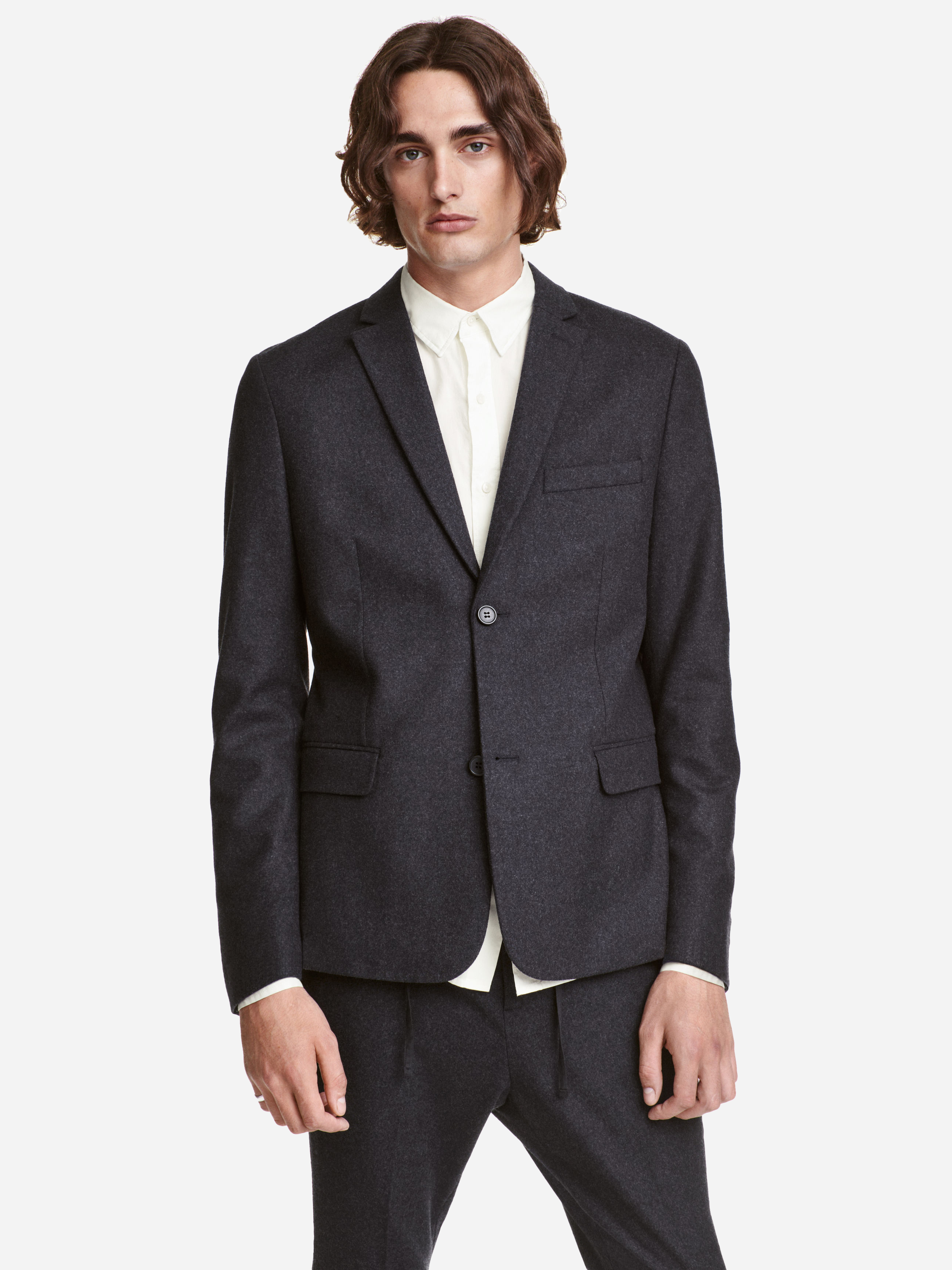 

Пиджак H&M 0391725_01 52 Темно-серый