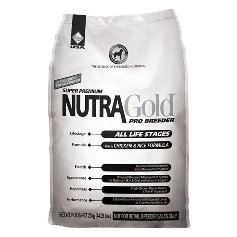 

NUTRA GOLD Pro Breeder Сухой корм для собак всех возрастов (20кг)
