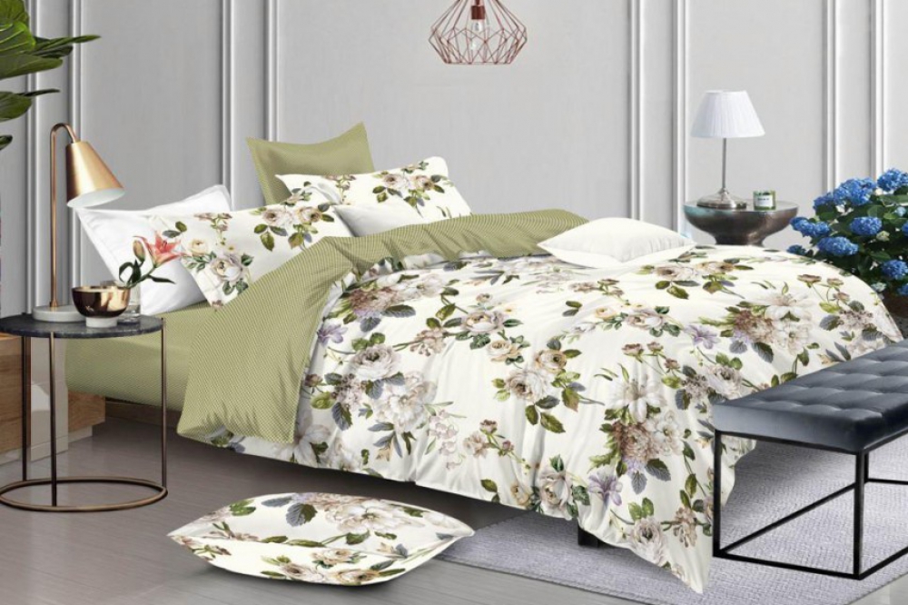 

Комплект постельного белья Komfort-tekstil Дороти лайт, бязь нав. 50/70см (Двуспальный)