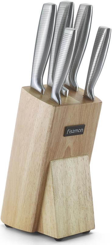 

Набор кухонных ножей Fissman Bremen 5 предметов на подставке FN-2688