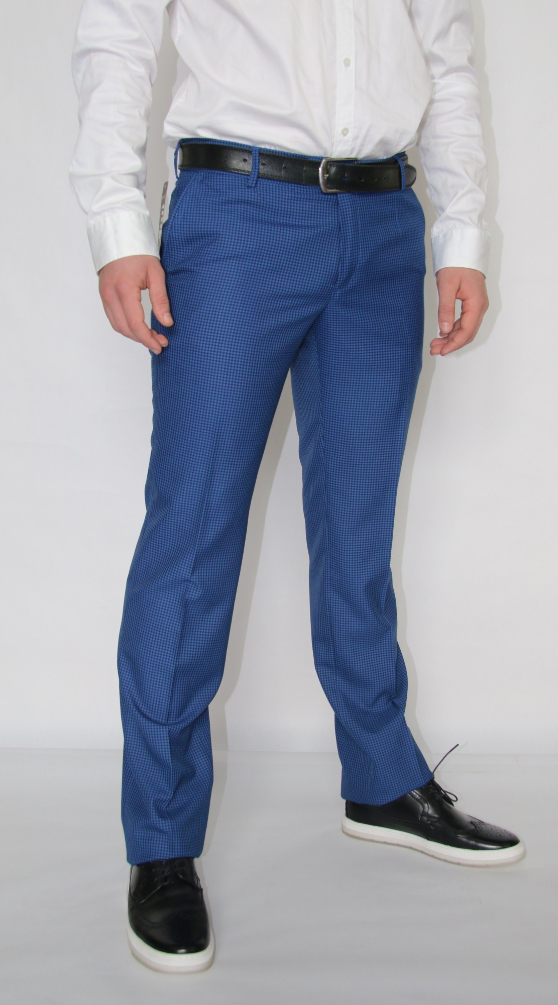 

Мужские классические брюки VEK 230. размер 58 синий