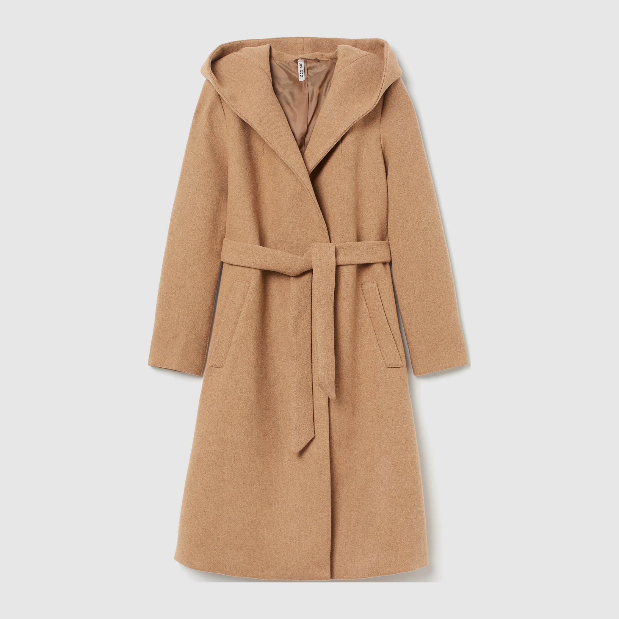 

Пальто H&M 1708-3128780 38 Бежевое