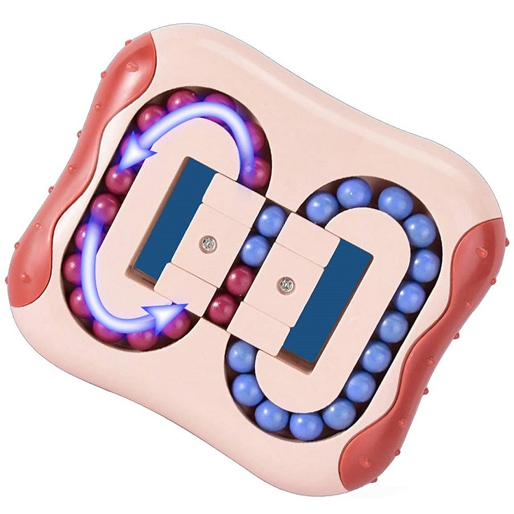 

Антистресс Головоломка Спинер для детей IQ Ball Spinner Розовый