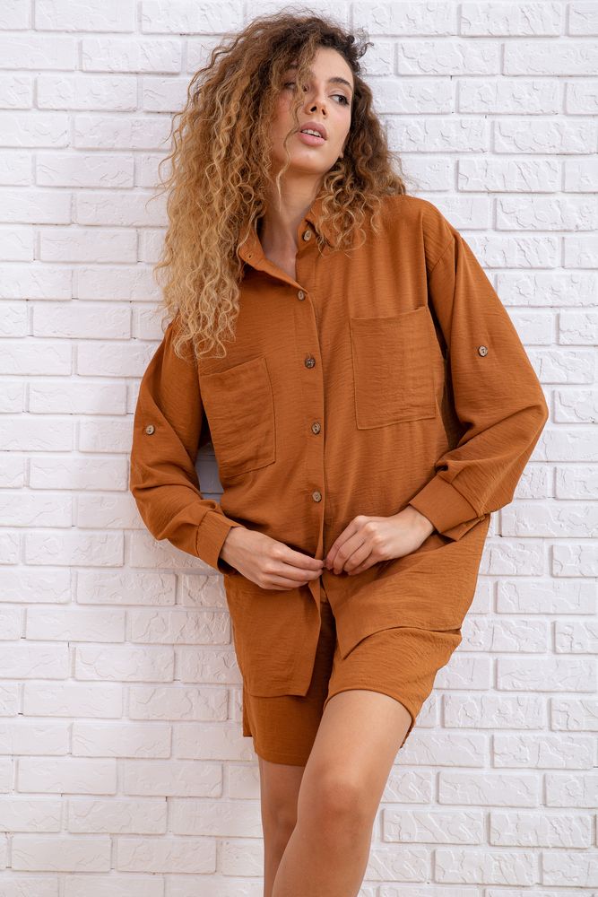 

Костюм женский цвет терракотовый размер L-XL FG_05842