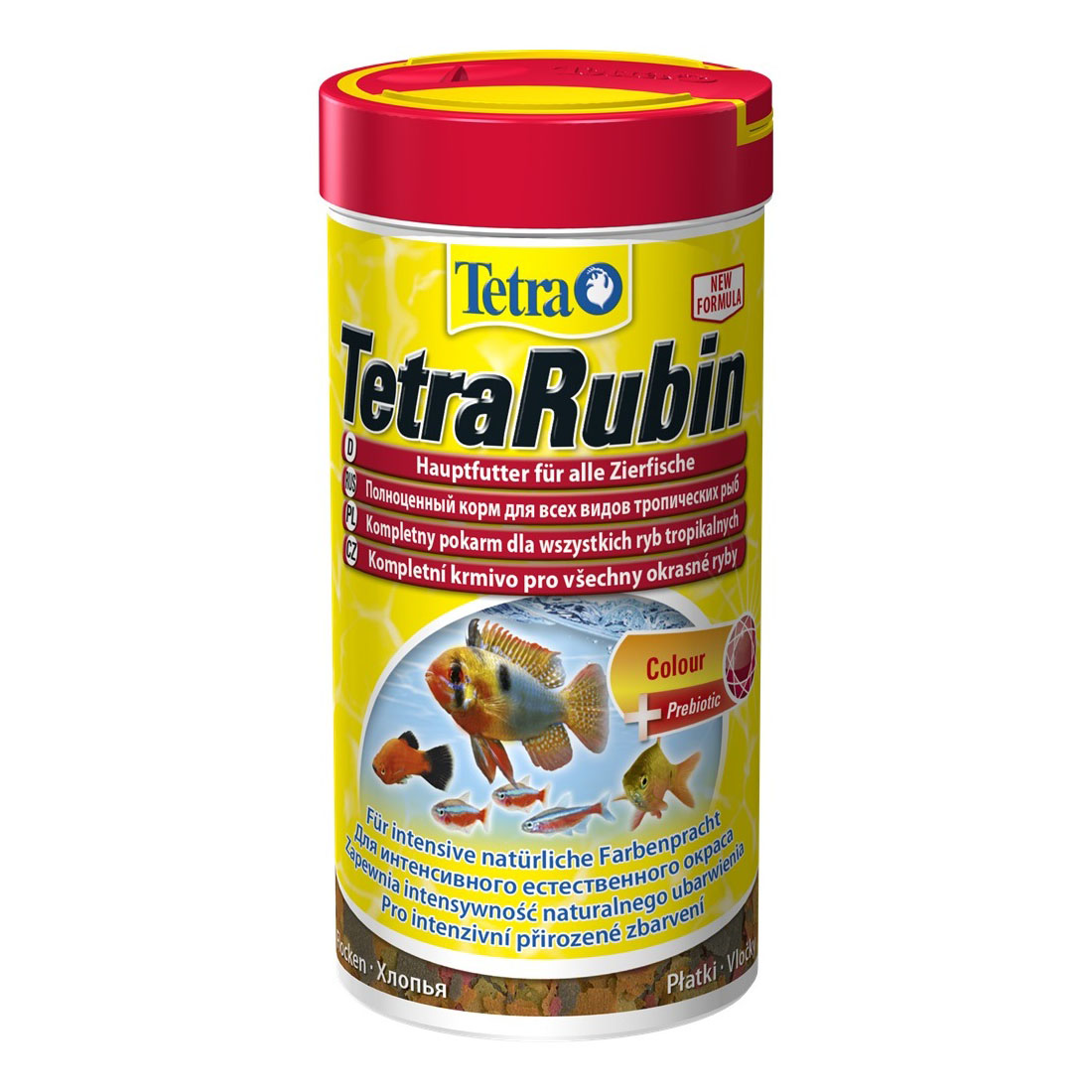 

Сухой корм для аквариумных рыб Tetra в хлопьях «TetraRubin» 1 л (для всех аквариумных рыб)