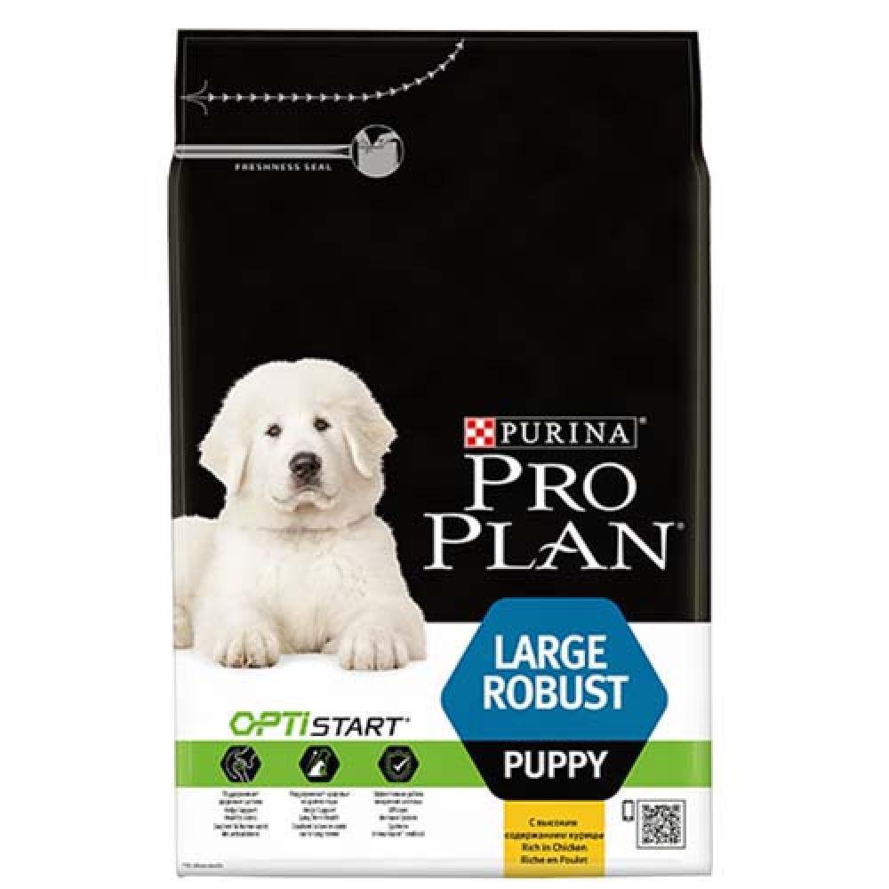 

Сухой корм для собак Pro Plan (Про План) Large Puppy Robust 12 кг с курицей для щенков крупных пород