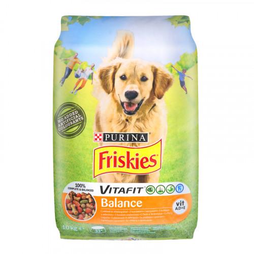 

Сухой корм Purina Friskies Balance для собак, с курицей и овощами, 10 кг