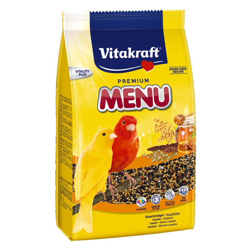 

Корм для канареек Vitakraft «Premium Menu» 1 кг (21450)