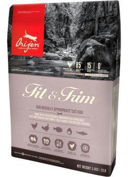 

Сухой корм Orijen FIT&TRIM CAT 1.8 кг для кошек с лишним весом (цыпленок, индейка, сельдь, камбала)
