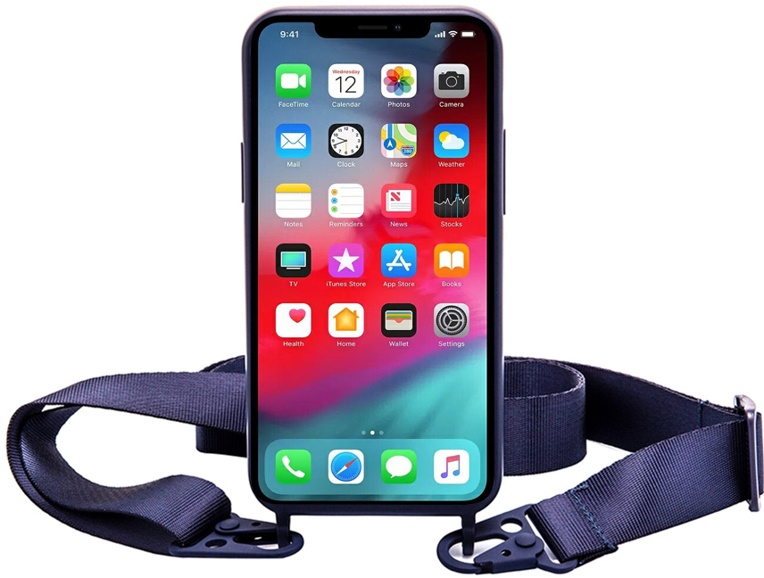 

Панель Necker на ремешке для Apple iPhone 11 Pro Navy Blue (NCRB-11P-NB)