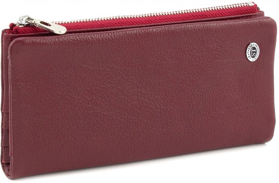 

Женский кожаный купюрник ST Leather