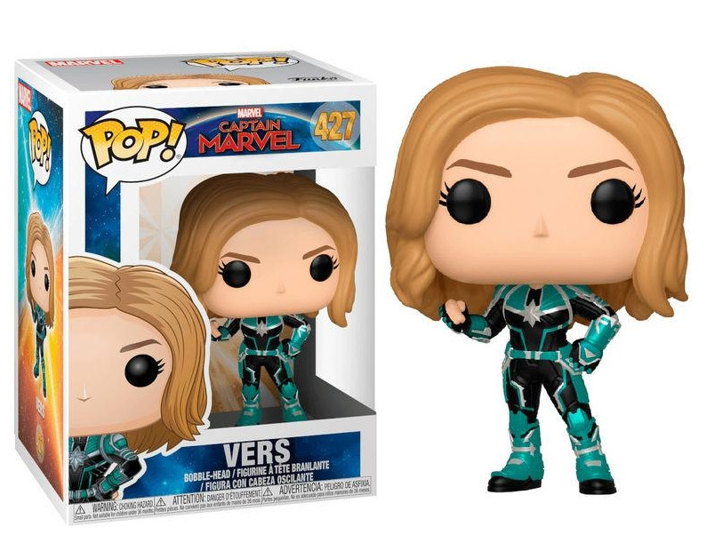 

Фигурка Funko Pop Фанко Поп Капитан Марвел Верс Captain Marvel Vers 10 см CM V 427