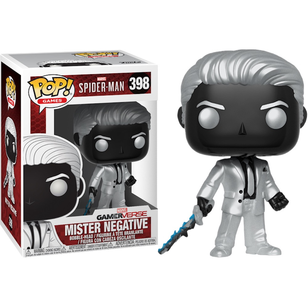 

Фигурка Funko Pop Фанко Поп Человек Паук Мистера Негатив Spider Man Mister Negative 10 см SМ MN 398
