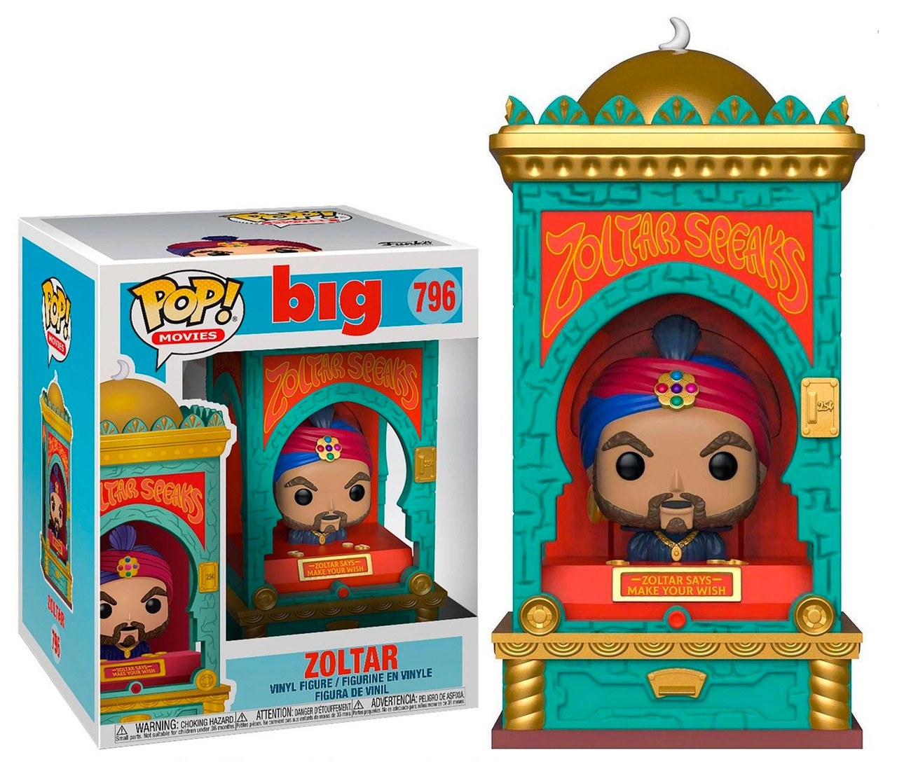 

Фигурка Funko Pop Фанко Поп Большой Золтар говорит Big Zoltar 15 см Movies B Z 796