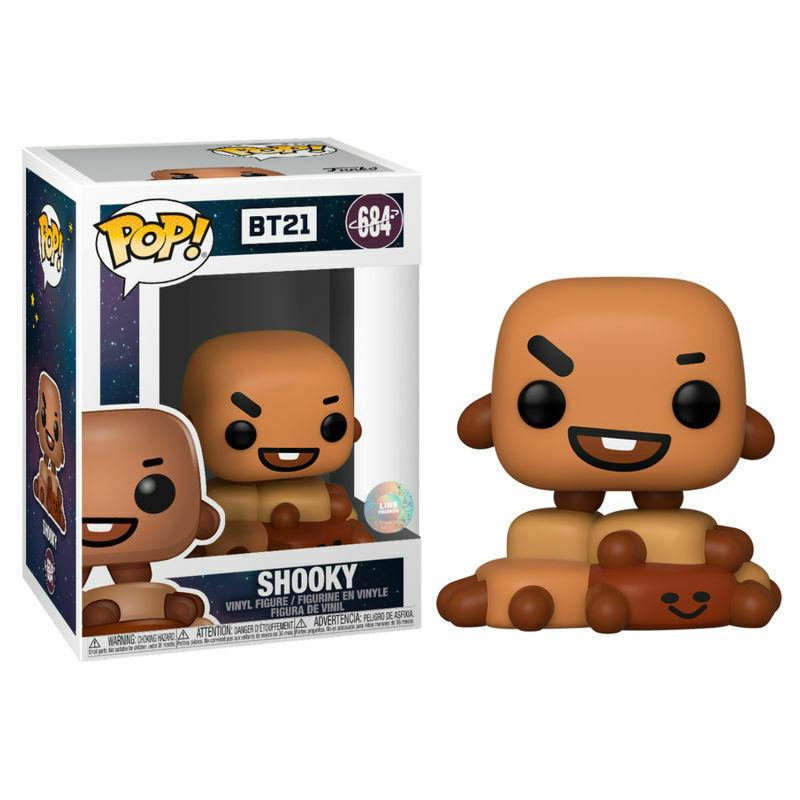 

Фигурка Funko Pop Фанко Поп БТС Б21 Шуки BTS BT21 Shooky 10 см BT S 684