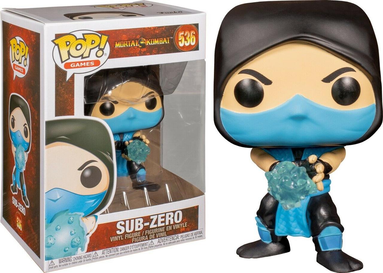 

Фигурка Funko Pop Фанко Поп Саб Зиро Мортал Комбат Mortal Kombat Sub Zero 10 см MK SZ 536