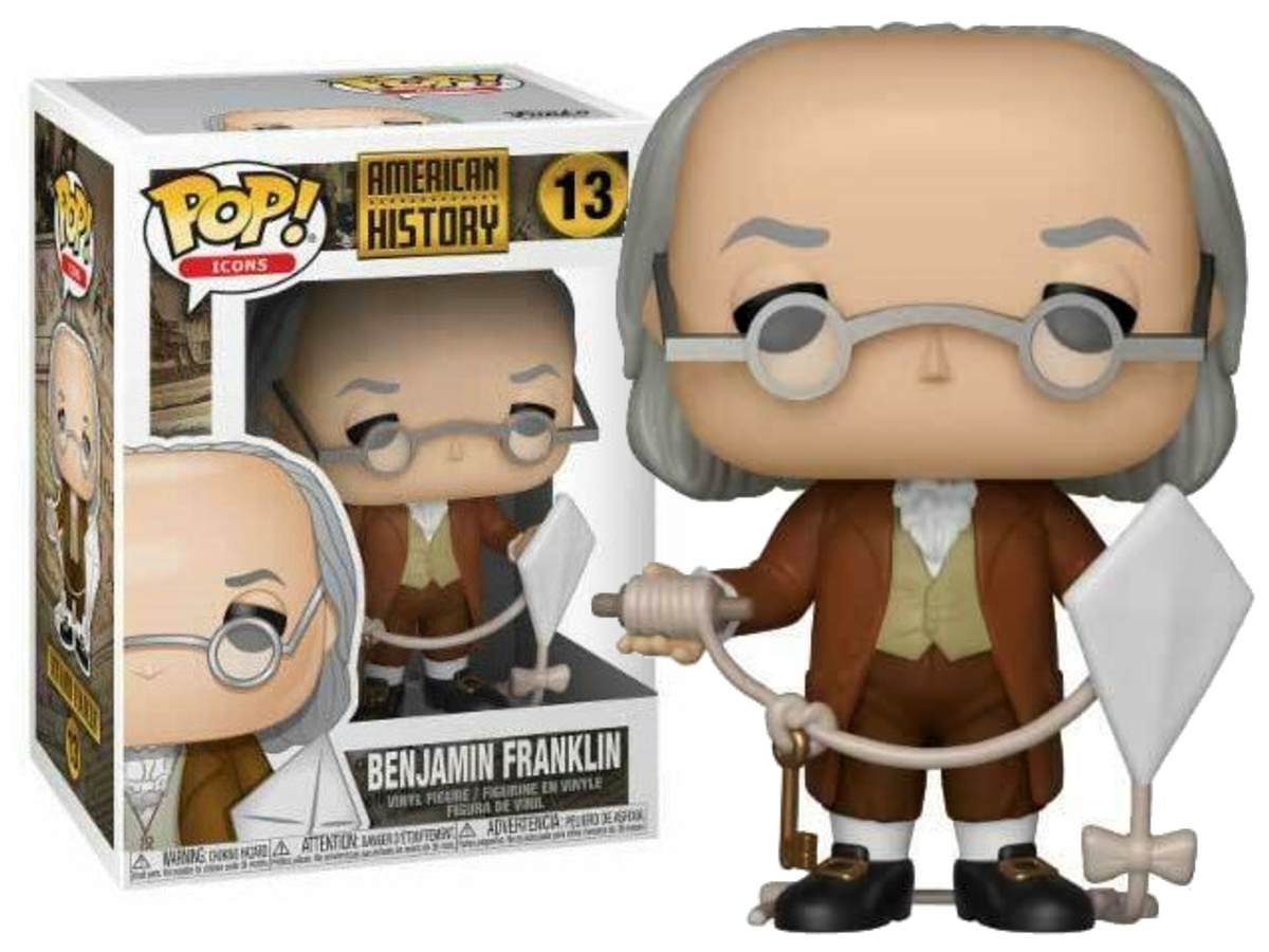 

Фигурка Funko Pop Фанко Поп Бенджамин Франклин Американская История American History Benjamin Franklin