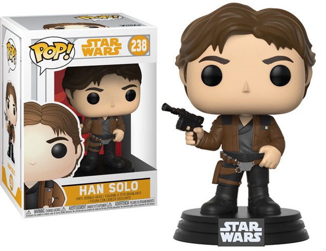 

Фигурка Funko Pop Фанко Поп Хан Соло Звёздные войны Star Wars Han Solo 10 см SW HS238