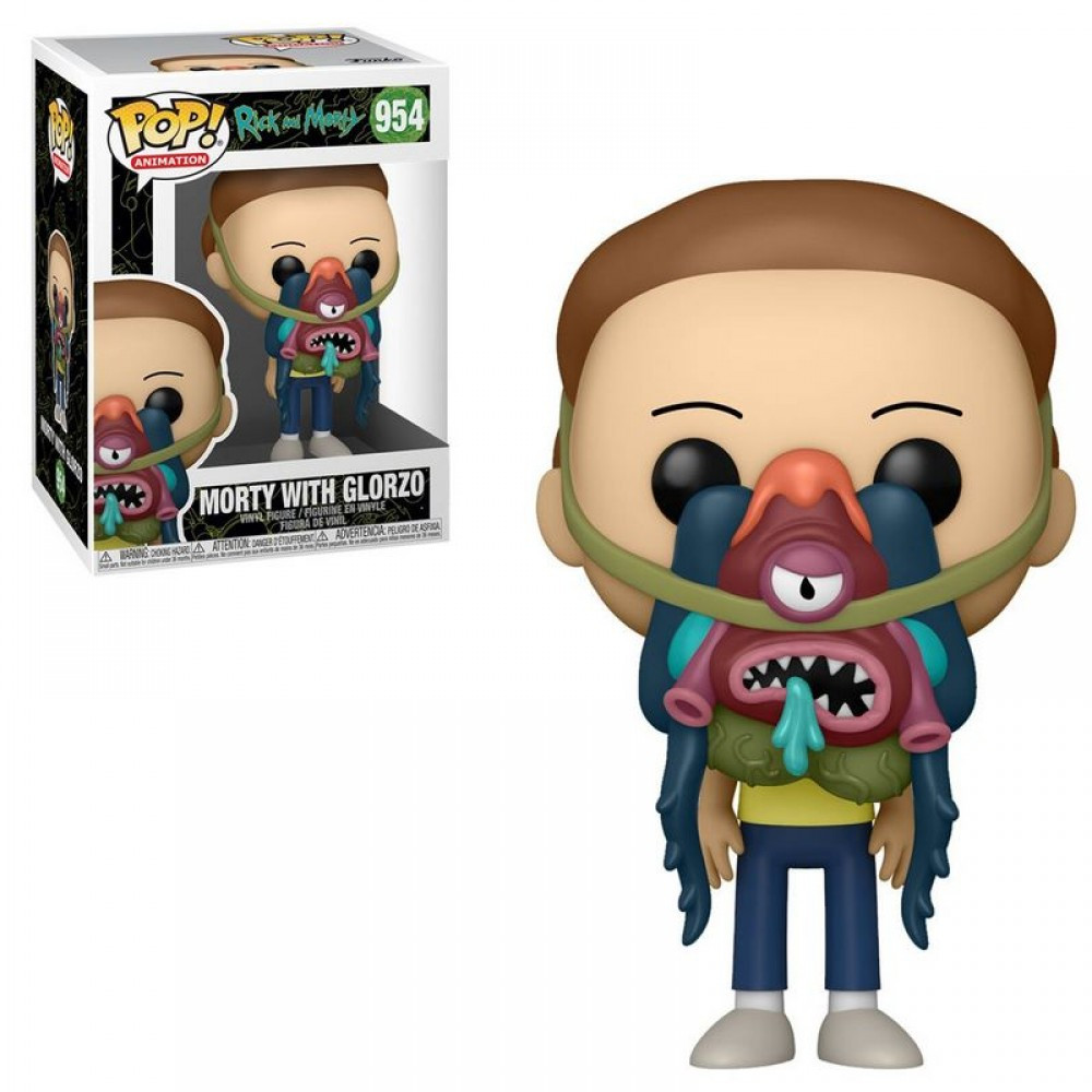 

ФИГУРКА FUNKO POP RICK AND MORTY (WITH GLORZO) ФАНКО ПОП РИК И МОРТИ 954 10 cм RM 954