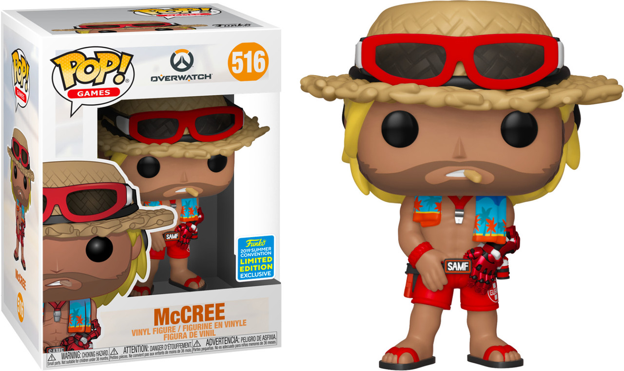 

Фигурка Funko Pop Фанко Поп Овервотч МкКри Overwatch McCree Exclusive 10 см O MC 516