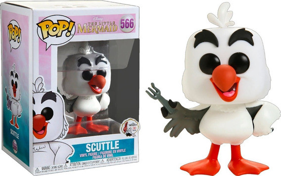 

Фигурка Funko Pop Фанко Поп Русалочка The Little Mermaid Скатл Scuttle 10см TLM S 566
