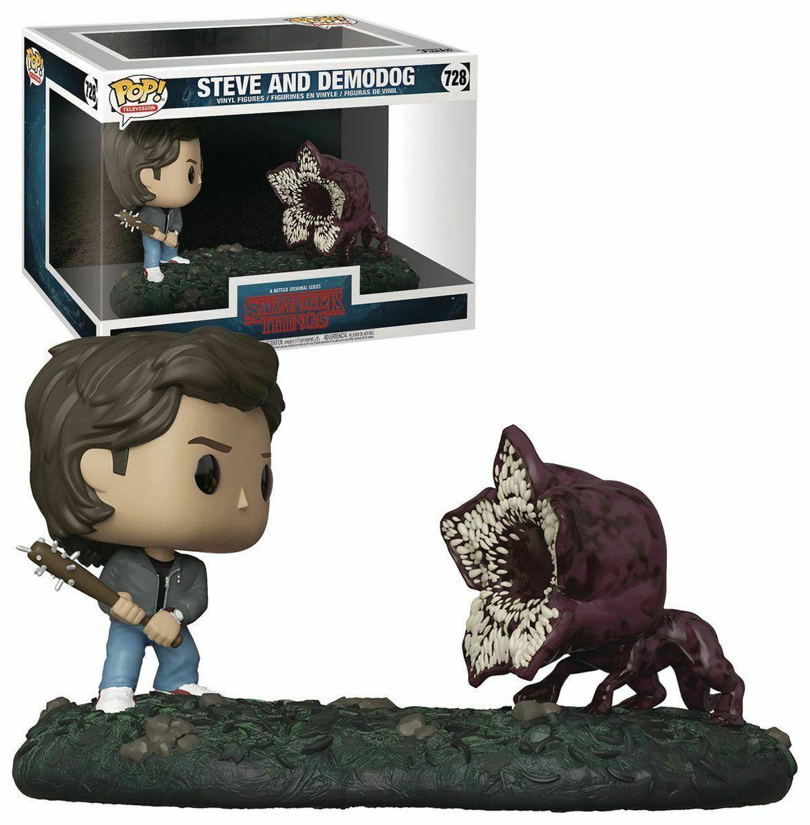 

Фигурка Funko Pop Фанко Поп Steve and Demodog Стив Харрингтон и Демогоргон Очень странные дела 15см ST SD 728