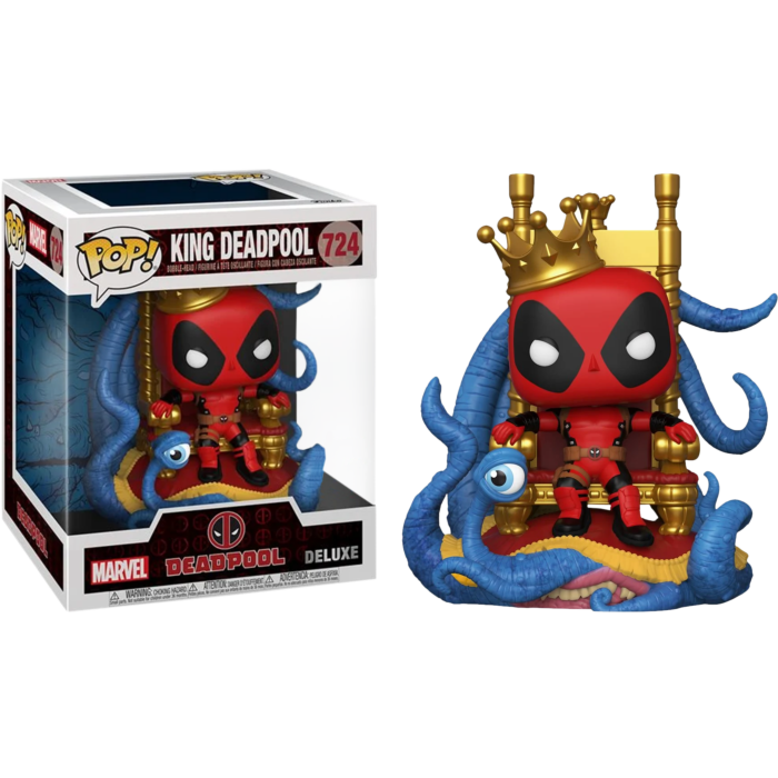 

Фигурка Funko Pop Король Дэдпул King Deadpool 15см FP KD 724