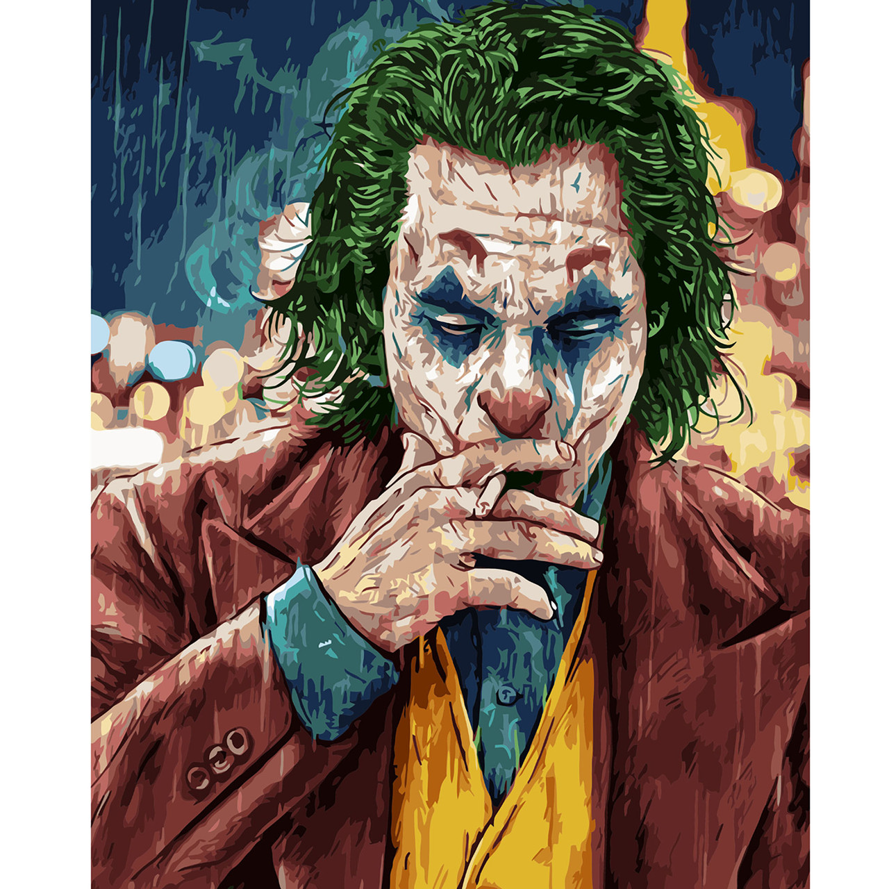 

Картина по номерам Джокер под дождем, 40х50 см