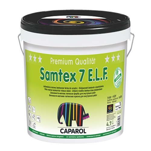 

Краска Caparol Samtex 7 бесцветная 4.7 л арт - 969139