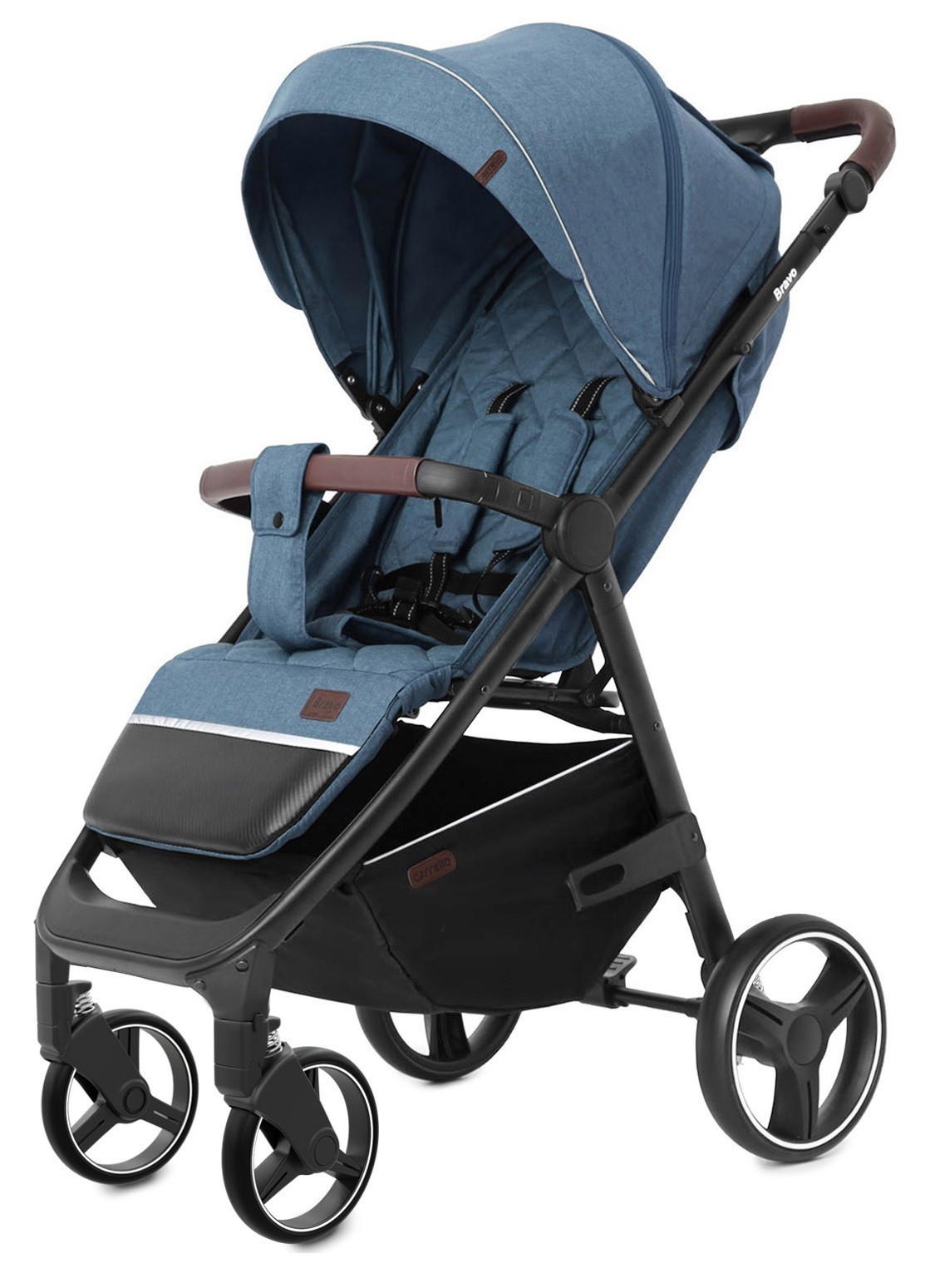 

Прогулянкова коляска CARRELLO Bravo CRL-8512 (L) Pacific Blue + дощовик