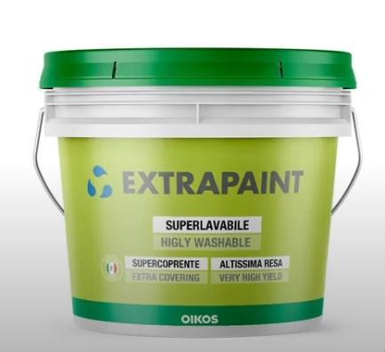 

Краска акриловая Oikos Extrapaint белая 14 л арт - 1012