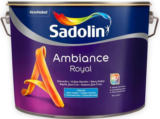 

Краска Sadolin Ambiance Royal белая 10 л арт 500-07