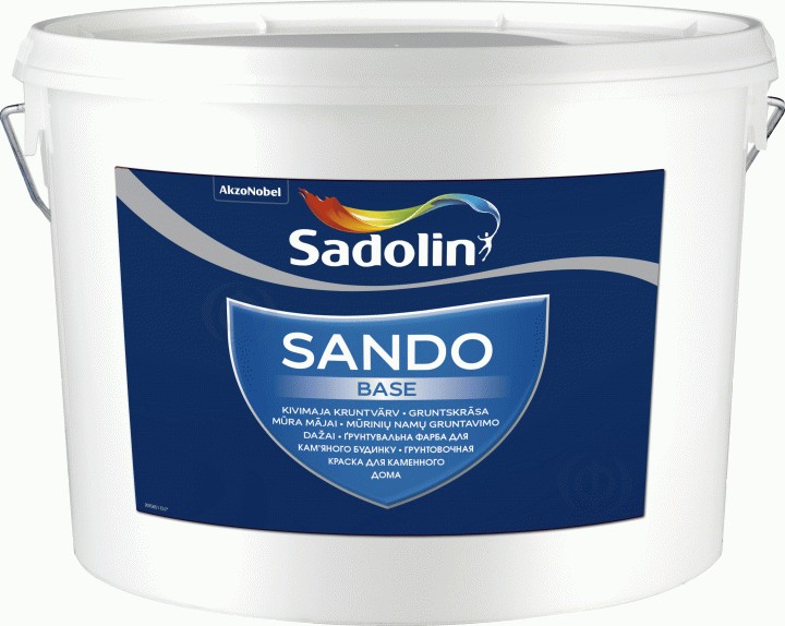 

Краска грунтовочная Sadolin Sando Base 10 л бесцветная арт 51-030