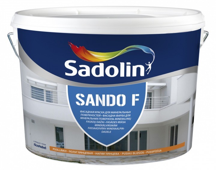 

Краска для каменного пола Sadolin Sando F белая 10 л арт 51-021