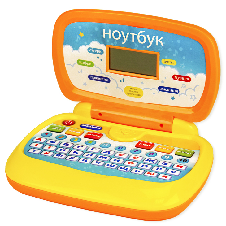 

Интерактивная игрушка Детский развивающий ноутбук PL-719-50 Украинский язык