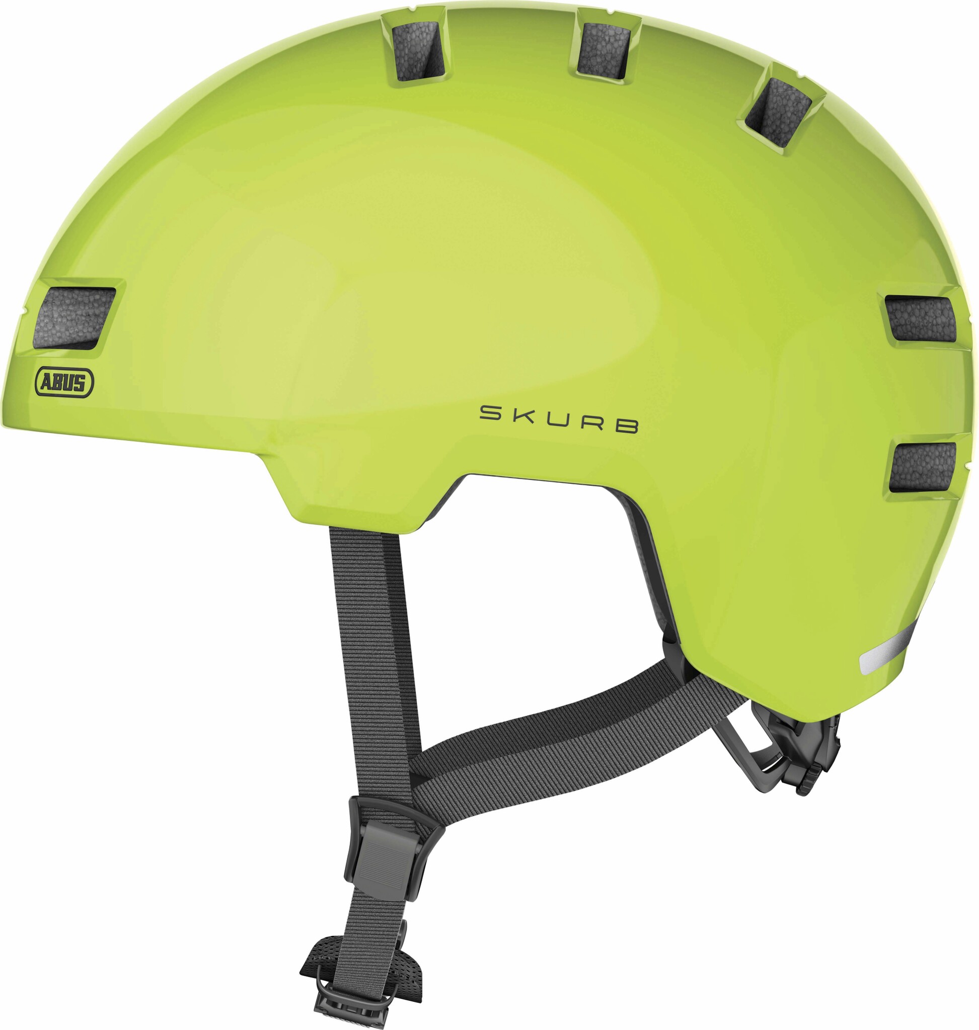 

Шлем велосипедный ABUS SKURB M 54-58 Signal Yellow 403835