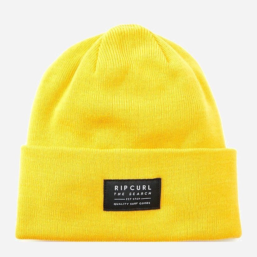 

Шапка Rip Curl Crusher Tall Beanie CBNAO9-1041 Желтая