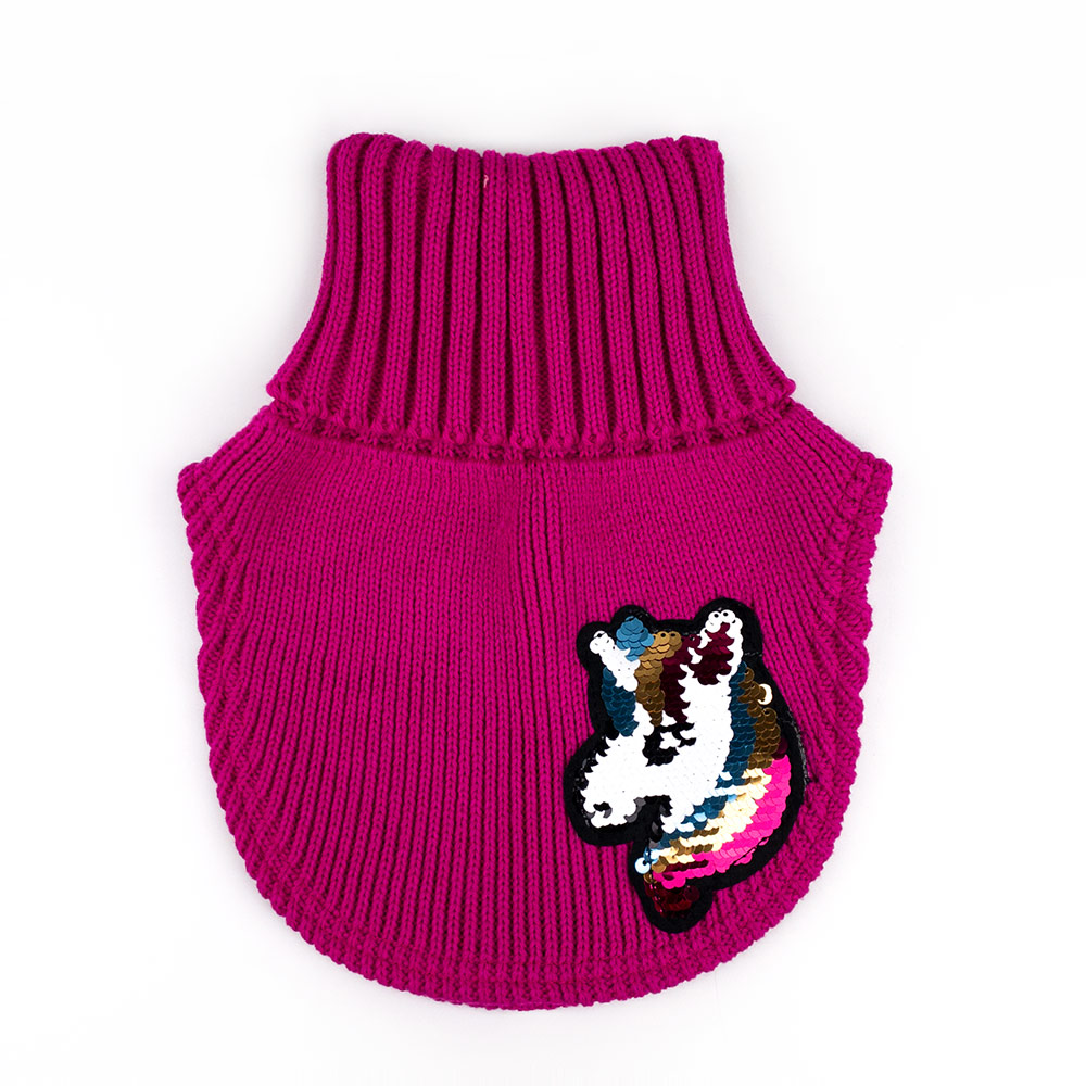 

Зимняя Манишка Глория one size 01944 М Яркая малина Talvi