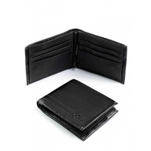 

Мужской кошелек из натуральной кожи PortMan MD555-18 Black