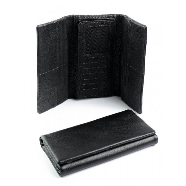 

Вертикальное мужское портмоне PortMan 6011-A Black