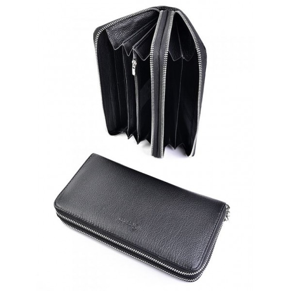 

Пормоне мужское из кожи на молнии PortMan 4M-104 Black