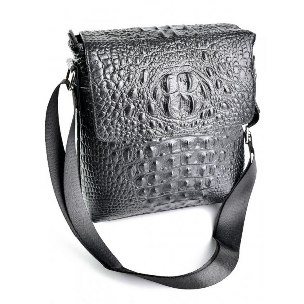 

Мужская сумка из кожи BagMan 9129 Black