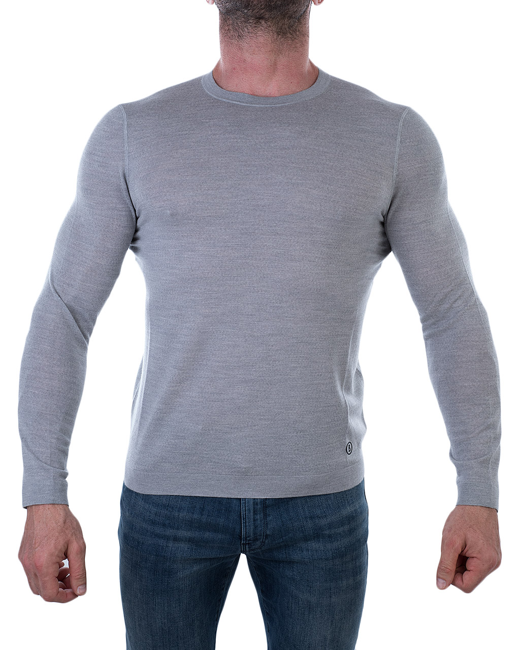 

Лонгслів чоловічий BOGNER (8831-6081-009/8-91) Сірий XXL