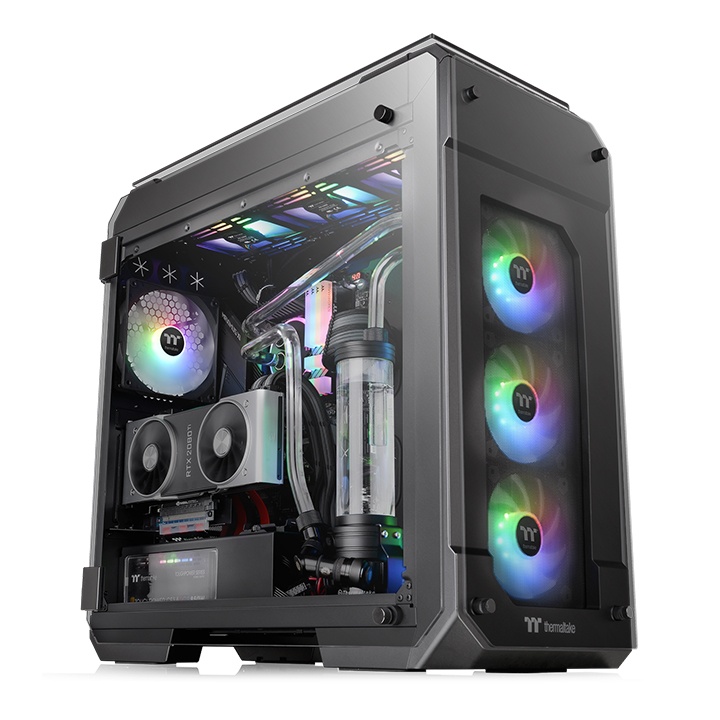 

Корпус Thermaltake View 71 Riing Tempered Glass edycja Snow (CA1I700F6WN00)